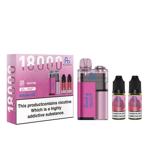 R and M Tornado 18000 Disposable Vape - Box of 5 - Vaper Wholesale