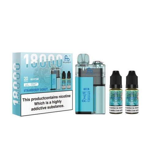 R and M Tornado 18000 Disposable Vape - Box of 5 - Vaper Wholesale