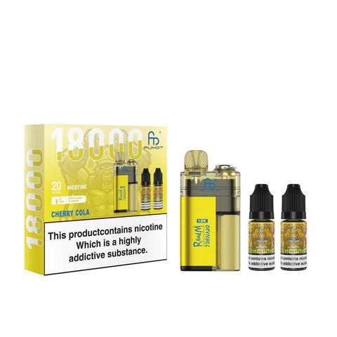 R and M Tornado 18000 Disposable Vape - Box of 5 - Vaper Wholesale