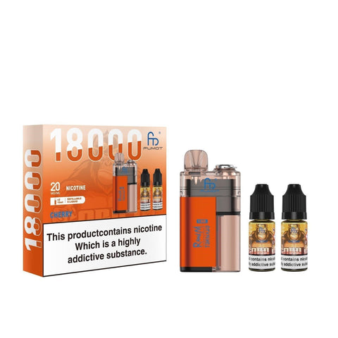 R and M Tornado 18000 Disposable Vape - Box of 5 - Vaper Wholesale