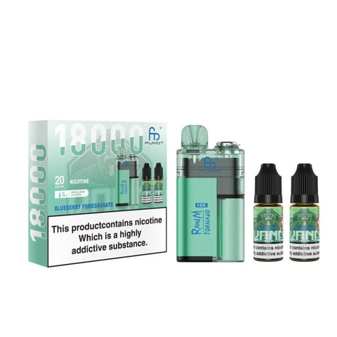 R and M Tornado 18000 Disposable Vape - Box of 5 - Vaper Wholesale
