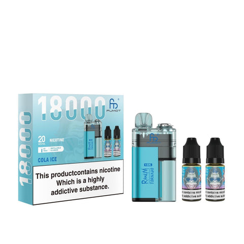 R and M Tornado 18000 Disposable Vape - Box of 5 - Vaper Wholesale