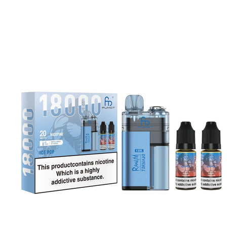 R and M Tornado 18000 Disposable Vape - Box of 5 - Vaper Wholesale