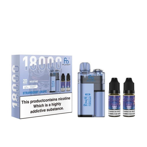 R and M Tornado 18000 Disposable Vape - Box of 5 - Vaper Wholesale