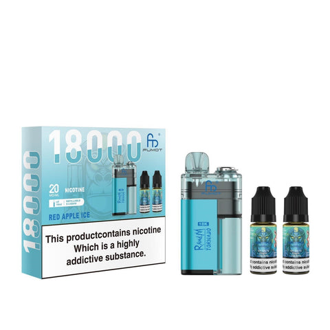 R and M Tornado 18000 Disposable Vape - Box of 5 - Vaper Wholesale