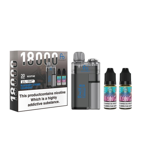 R and M Tornado 18000 Disposable Vape - Box of 5 - Vaper Wholesale