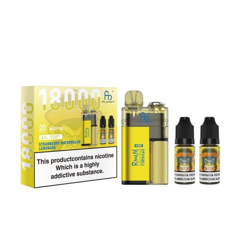 R and M Tornado 18000 Disposable Vape - Box of 5 - Vaper Wholesale