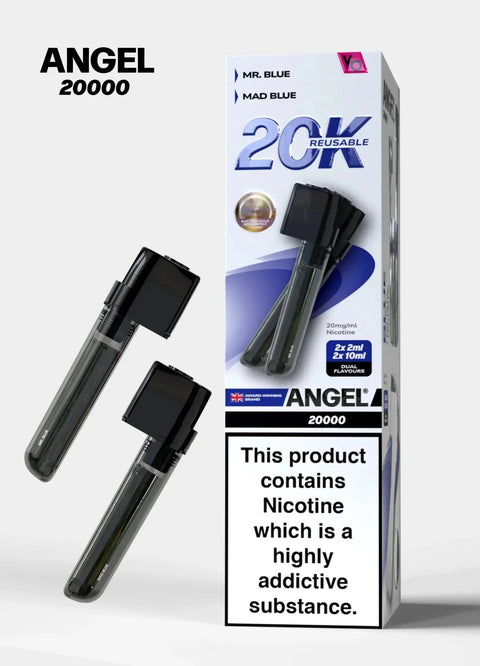 Vapes Bars Angel 20000 Replacement Pods Box of 5 - Vaper Wholesale