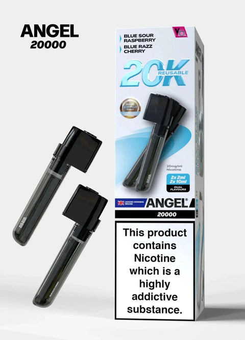 Vapes Bars Angel 20000 Replacement Pods Box of 5 - Vaper Wholesale