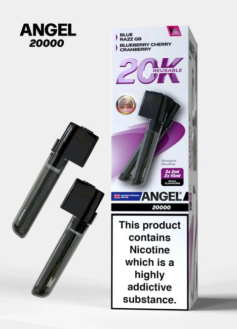 Vapes Bars Angel 20000 Replacement Pods Box of 5 - Vaper Wholesale