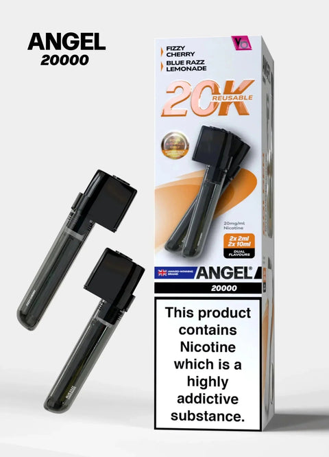 Vapes Bars Angel 20000 Replacement Pods Box of 5 - Vaper Wholesale