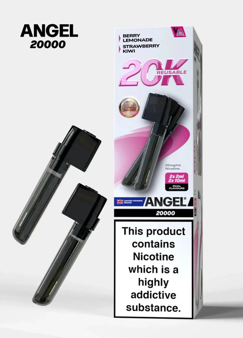Vapes Bars Angel 20000 Replacement Pods Box of 5 - Vaper Wholesale