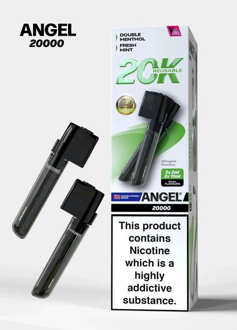 Vapes Bars Angel 20000 Replacement Pods Box of 5 - Vaper Wholesale