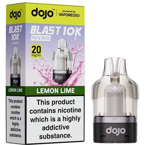 Vaporesso Dojo Blast 10K Replacement Pods Pack of 5 - Vaper Wholesale