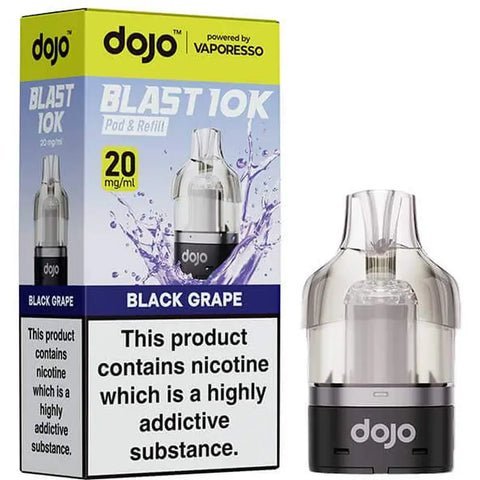 Vaporesso Dojo Blast 10K Replacement Pods Pack of 5 - Vaper Wholesale