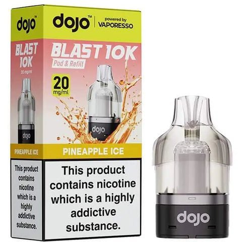 Vaporesso Dojo Blast 10K Replacement Pods Pack of 5 - Vaper Wholesale
