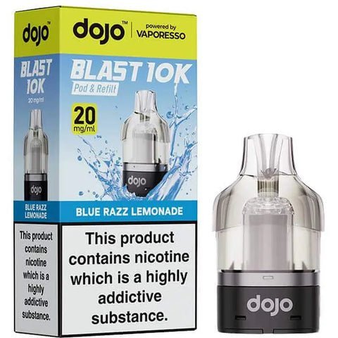 Vaporesso Dojo Blast 10K Replacement Pods Pack of 5 - Vaper Wholesale