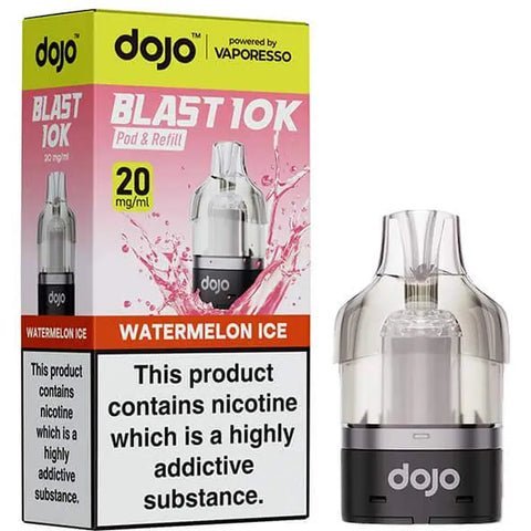 Vaporesso Dojo Blast 10K Replacement Pods Pack of 5 - Vaper Wholesale