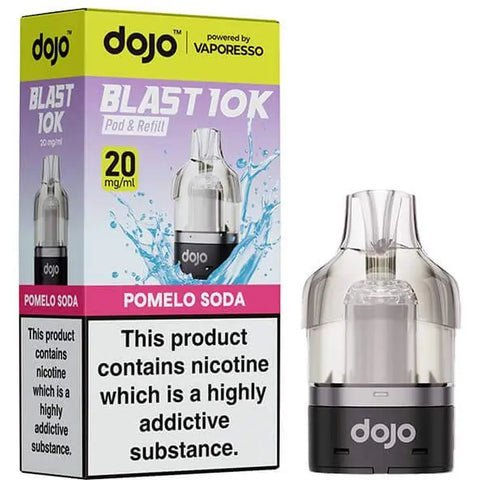 Vaporesso Dojo Blast 10K Replacement Pods Pack of 5 - Vaper Wholesale