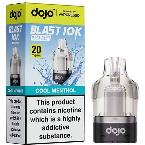 Vaporesso Dojo Blast 10K Replacement Pods Pack of 5 - Vaper Wholesale