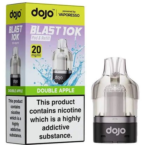 Vaporesso Dojo Blast 10K Replacement Pods Pack of 5 - Vaper Wholesale