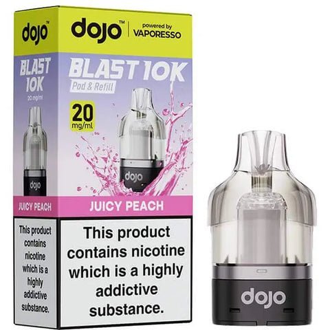 Vaporesso Dojo Blast 10K Replacement Pods Pack of 5 - Vaper Wholesale