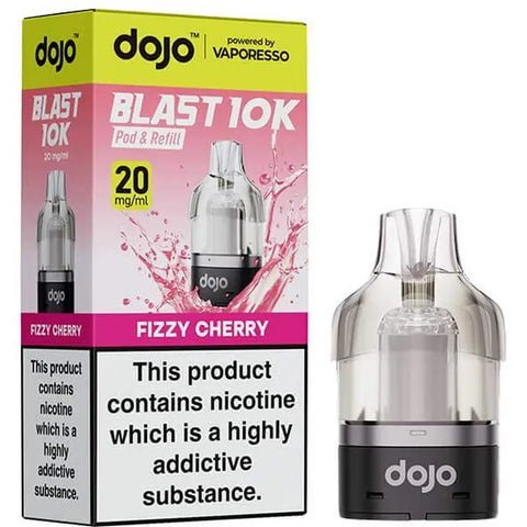 Vaporesso Dojo Blast 10K Replacement Pods Pack of 5 - Vaper Wholesale