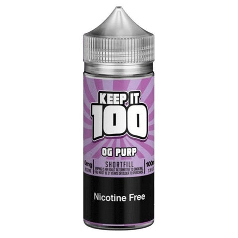 Keep It 100 OG Series 100ml Shortfill - vaperwholesale
