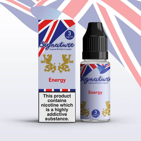Signature - Energy - 10ml (Pack of 10) - vaperwholesale