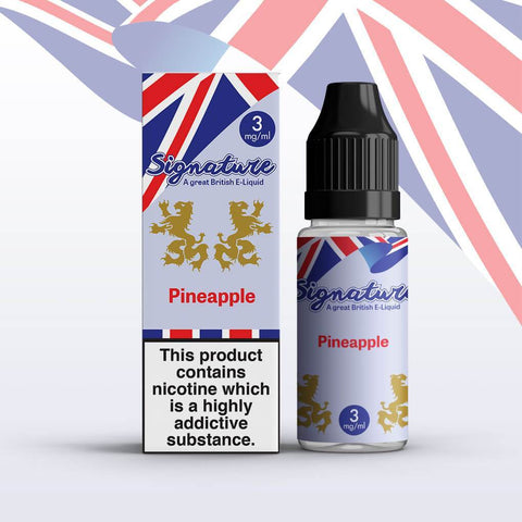 Signature - Pineapple - 10ml (Pack of 10) - vaperwholesale